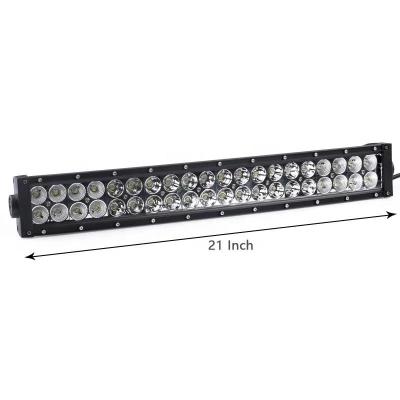 China 20inch Real Power 126W LED Light Bar Straight / Curved LED Work Light Bar With Stand All for sale