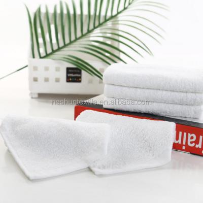 China 100% Compressed Soft Cotton Small Mini Towel, Neckerchief, Aviation White Towel for sale