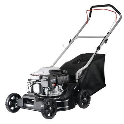 China 4-Stroke OPP 17inch Petrol Gasoline Hand Push Garden Lawn Mower for sale