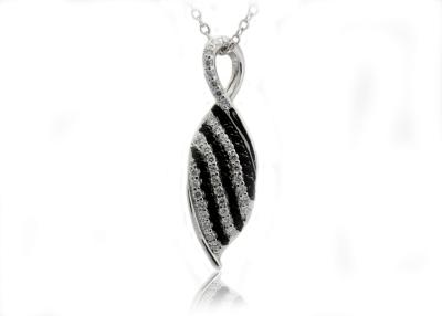 China 925 Sterling Silver Pendants micro pave setting for sale