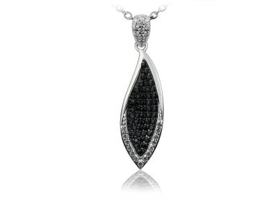 China Cubic Zirconia 925 Sterling Silver Jewelry Micro Pave Pendants For Lady IP1115 for sale