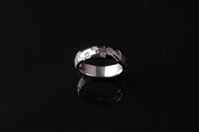 China Jewellery Silver CZ Rings For Engagement for sale