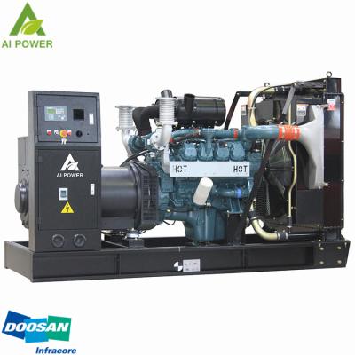 China 300kva generator price power by Doosan P126TI-II and Leroy diesel somer A10-A2000 for sale