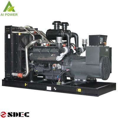 China SDEC 450kw dongfeng generator powered by Shanghai diesel engine SC27G755D2 ASC618 for sale