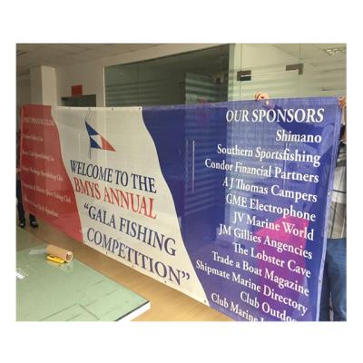 China Full Color PVC Mesh Banner , Vinyl Mesh Fence Banner Heavy Duty Vinyl Advertising Printing for sale