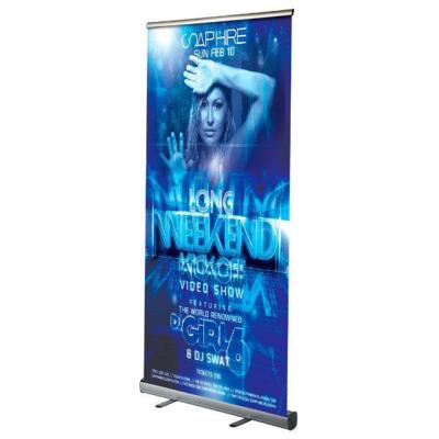 China Economical / Standard / Luxury Custom Cosmetic Roll Advertising Display Stand Trade Show Pull Up Banner for sale