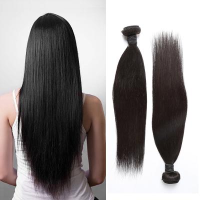 China Indian Hair Extension Virgin Hair Wholesale Human Hair Straight Silky Straight No Shedding Hair 100% Virgin Hair Vendors for sale