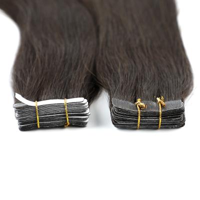 China Unique Double Cuticle Aligned Tech Hair Tape Super Pulled Hair Extension for sale