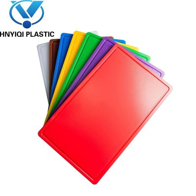 China Eco Disposable Chopping Board Round Plastic Chopping Board Cutting Board for sale