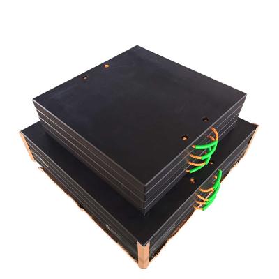 China Plastic Protection UHMWPE Crane Outrigger Pad UHMW-PE Cutrigger Foot Outrigger Crane Protection UHMWPE for sale