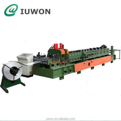 China Bending Building Material Shops U C Z Shape Channel Roll Forming Machine for sale