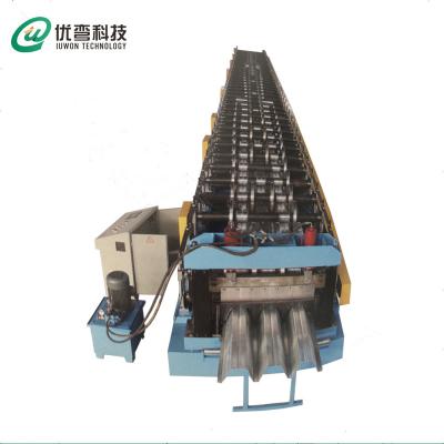 China Building Material Shops Automatic Steel Floor Deck Roll Forming Machine for sale