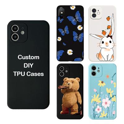 China Custom Shockproof Phone Case TPU Painting Phone Cover For Honor 9X Huawei Y6P Y7 pro Y6S Y7A Y9 Mobile Phone Shell for sale