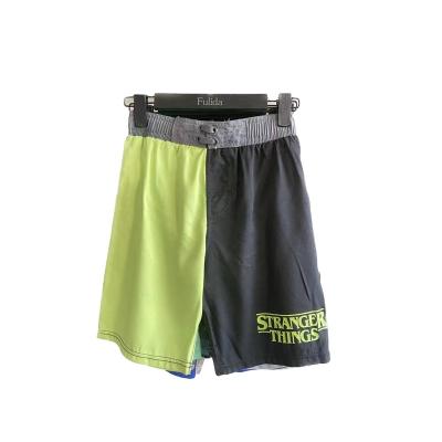 China Anti-wrinkle Outdoor running gym Shorts Elastic Waist Casual Heat-transfer Printing men trousers men swim trunks for sale