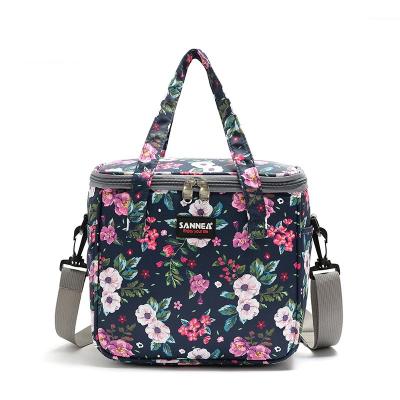 China Keep Cool 7L Oxford Cloth Bento Box Bag Picnic Aluminum Film Thermal Outdoor Multifunctional Lunch Bag for sale