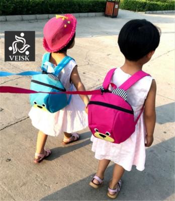 China 2019 New Lovely Cartoon Baby Kids High Quality Safety Harness Strap Bag Zipper Anti-lost Backpack With Reins for sale