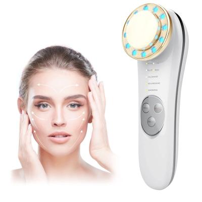 China Wrinkle Remover Facial Massager 7 In 1 Galvanic Facial Lifting Machine Face Tightening Machine For Skin for sale