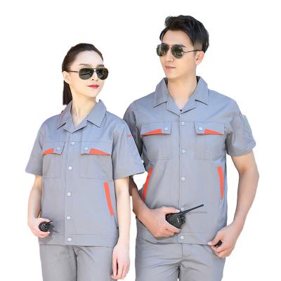 China Breathable Corporate Men Women Workwear Uniforms Feminine PPE Long Sleeve Dress Export Construction Uniforms Workwear for sale