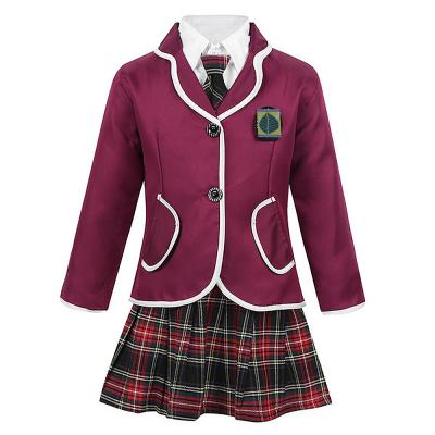 China Wholesale Customized School Blazers Female Uniform Anti-Shrink Female Blazers for sale