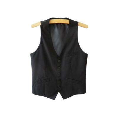 China High Quality Custom Made Anti-Shrink Waist Coat Vest School Uniforms Coat For Male Waist Coat for sale