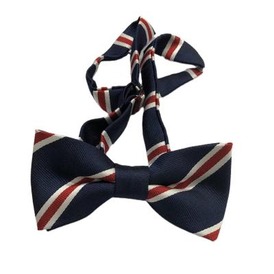 China Low Price Cheap School Uniform Anti-Shrink Bow Tie Custom Child Bow Tie for sale