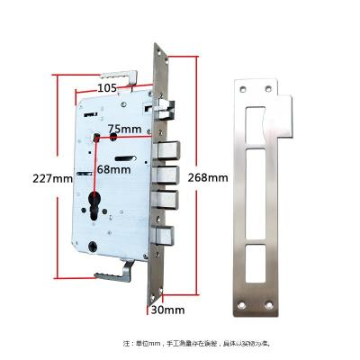 China Special lock body for smart locks WJ01 for sale