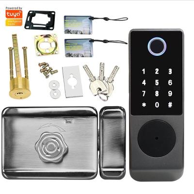 China New Product Wrong-Try Lockout Smartlock Oem Wood Door Smartlock Liliwise Wifi Smart Door Lock With Camera LY4A for sale