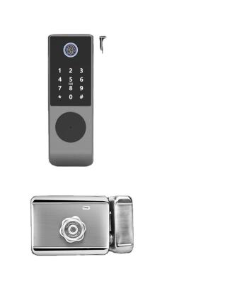 China Sale Steel Door Smartlock Small Steel Door Smart Door Lock LY4A for sale