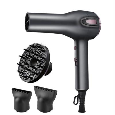 China Other Professional Hair Dryer 1600W Watt AC Motor Tourmaline Powerful Matte Blow Dryer Quiet Salon Hair Dryer for sale