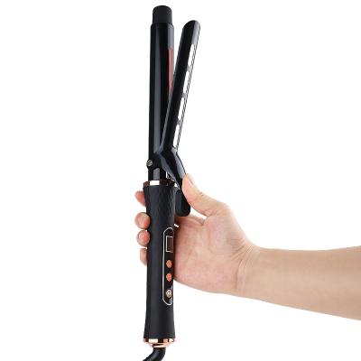 China 2022 Hot Selling Household 2 In 1 Infrared Hair Curler With Trimmer Reluctant Hair Curler for sale