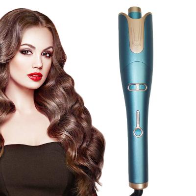 China Customized New Plastic Design Colors Adjustable Temperature Ceramic Hair Curler Automatic Rotating Curling Iron for sale