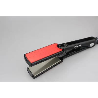 China Best Hotel Custom Ceramic Professional Flat Irons Private Label Wide Flat Hair Straightener For Flat Iron Vendors for sale