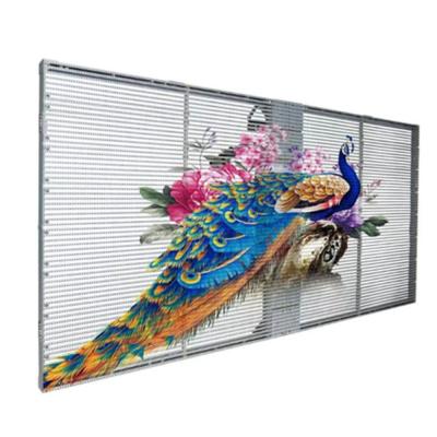 China IP30 Transparent LED Screen Display Indoor 1000*1000 VTA-P15-15 Various Control Ways for sale