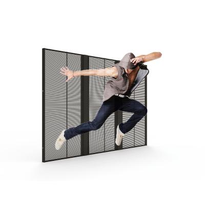 China Innenraum Aluminium Schrank 1000*1000 VTC-P3-7 Transparente Werbung veröffentlichen LED-Bildschirm zu verkaufen