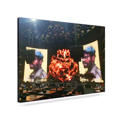 China Indoor Advertising Display Screen Full Color LED Video Wall Display V PH2 256mmx128mm for sale