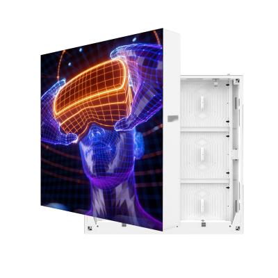 중국 맞춤형 야외 LED 3D 화면 알루미늄 캐비닛 480mm * 320mm 고화질 안경 없는 판매용