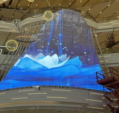 China High-Definition-LED-Kristallfilmbildschirm, kommerzielle Holographische LED-Displays zu verkaufen