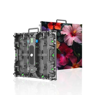 China RH-A 4.81 Indoor video wall Die Casting Aluminum 500*1000mm rental led display for sale