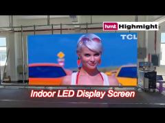 Conventional Indoor Full Color Led Screen , Light And Ultra Thin Led Display Hmt-P Series