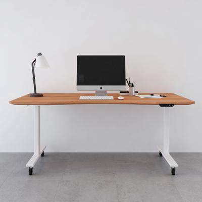 China Modern Attractive Office Workstations Study Electric Standing Adjustable Computer Desks Mobile Desk for sale