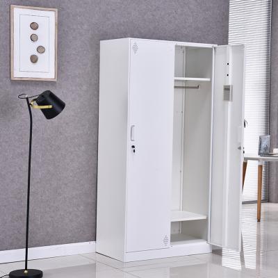 China Hot Selling Good Quality Style 2 Door Bedroom Durable Steel Modern Steel Home Furniture Military Locker for sale