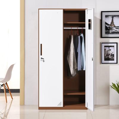 China Laibao Steel Safe Locker Modern Hot Selling Big Mental Locker With 2 Doors for sale