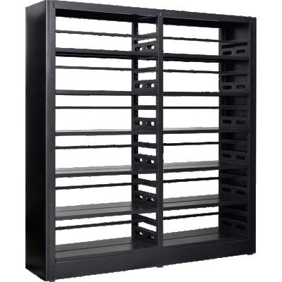 China Laibao Price School Book Shelves Metal Modern University Library Shelf Cheap Book Rack for sale