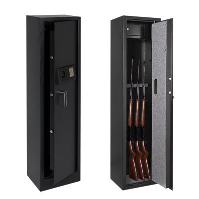 China Durable Steel Plate Anti Fire Biometric Safe Gun Locker Storage Cabinet Firearm Gun Safe Box for sale