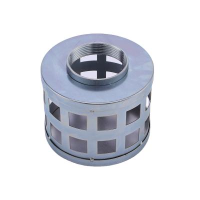 China Stainless Steel Useful Square Round Hole And Round Hole Basket Strainer Suction Square for sale