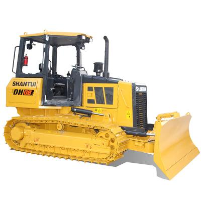 China Shantui small crawler crawler bulldozers low cost earth construction mini bulldozer DH08 bulldozer-price-new bulldozer DH08 one sell 8 TON road roller bulldozing bulldozer for sale