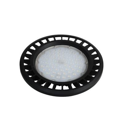 China 50w100w 150w 200W warehouse emergency kit aluminum alloy material UFO led high bay light fixture for warehouse for sale