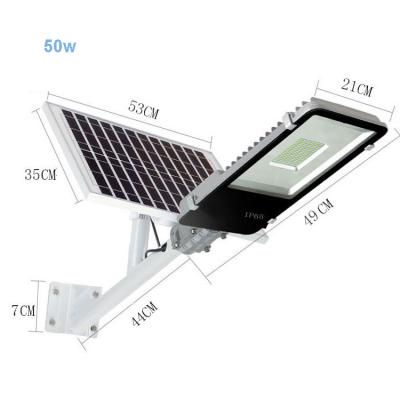 China ROAD 1600LM (2200LM) AC85-265V LED 50W separated part inductionlamp housing solar panel street light for sale