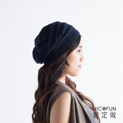 China Checked Modern Luxury 100% Pure Cashmere Knitted Warm Ribbed Hat For Winter for sale