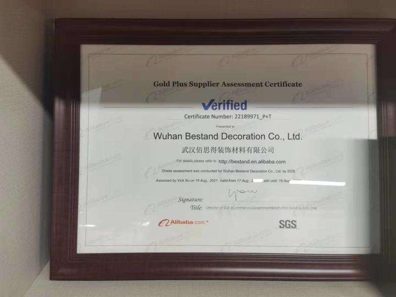 Fornecedor verificado da China - Wuhan Bestand Decoration Co., Ltd.